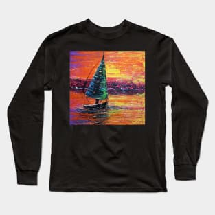 Sailing at Sunset Long Sleeve T-Shirt